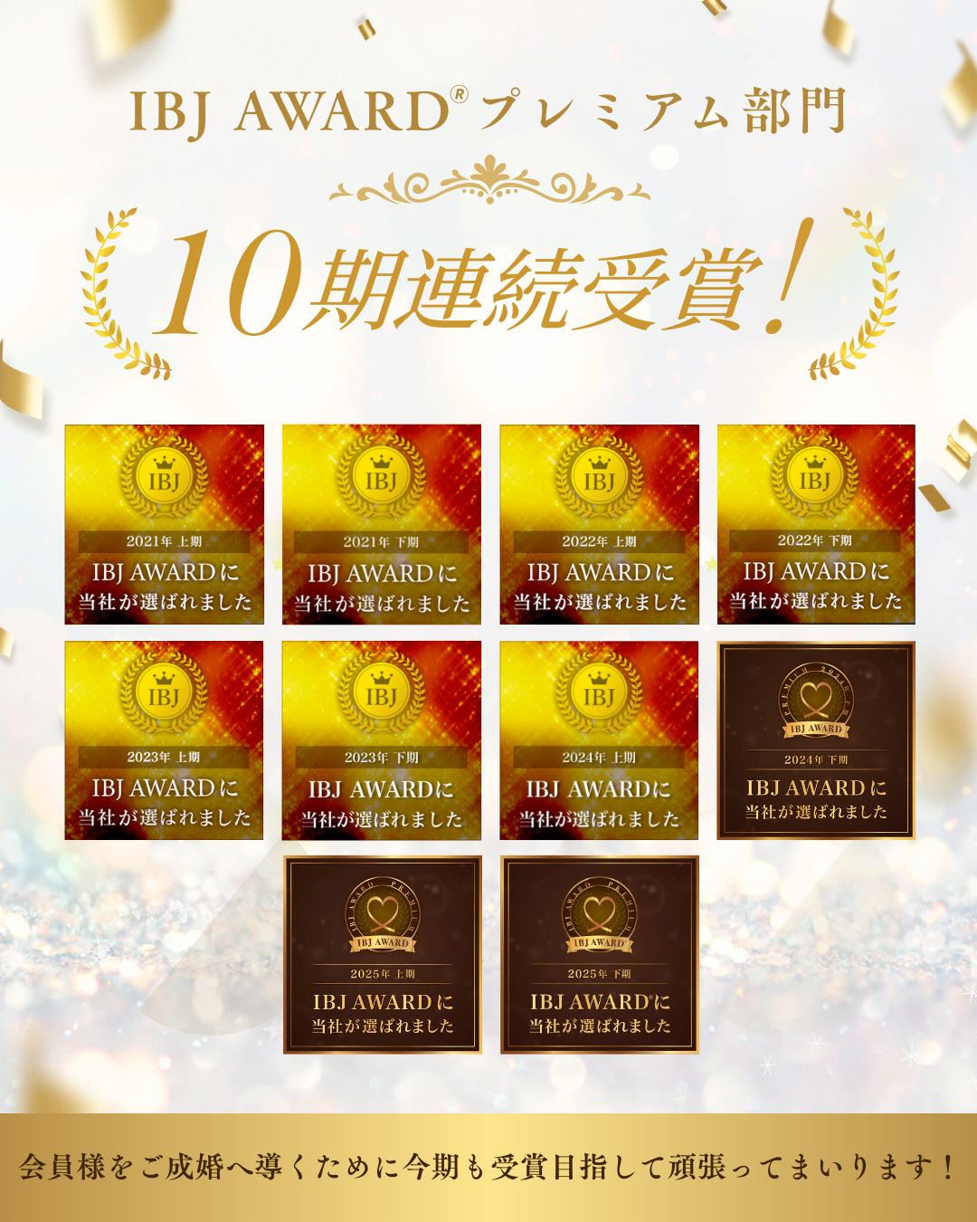 10期連続受賞！