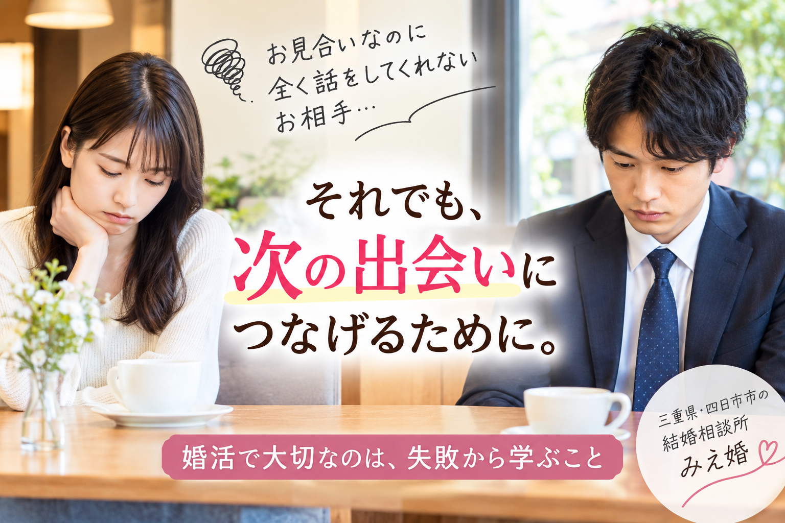 お見合いで会話が続かないのはなぜ？プロフィール確認と会話のマナーを考える