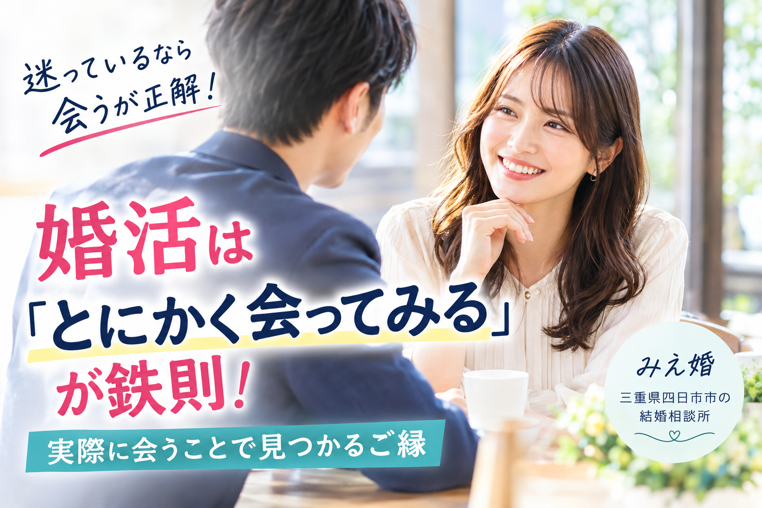婚活は迷っているなら会う!お見合いで大切なフィーリングとは