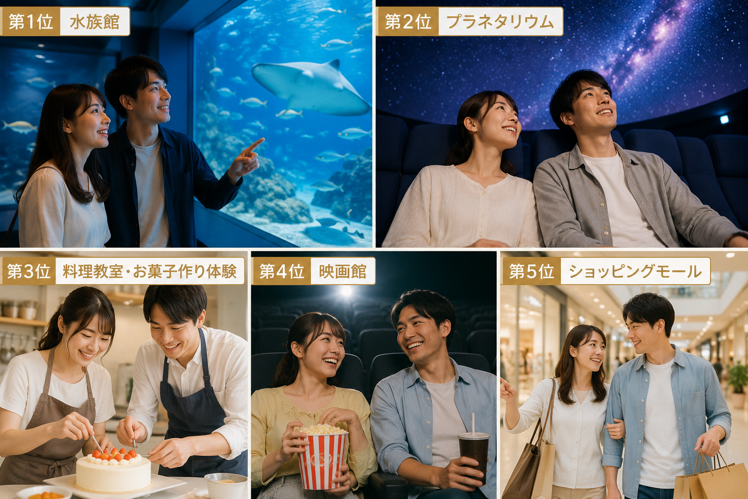 夏の婚活デートは室内がおすすめ!酷暑でも楽しめる人気スポットランキング